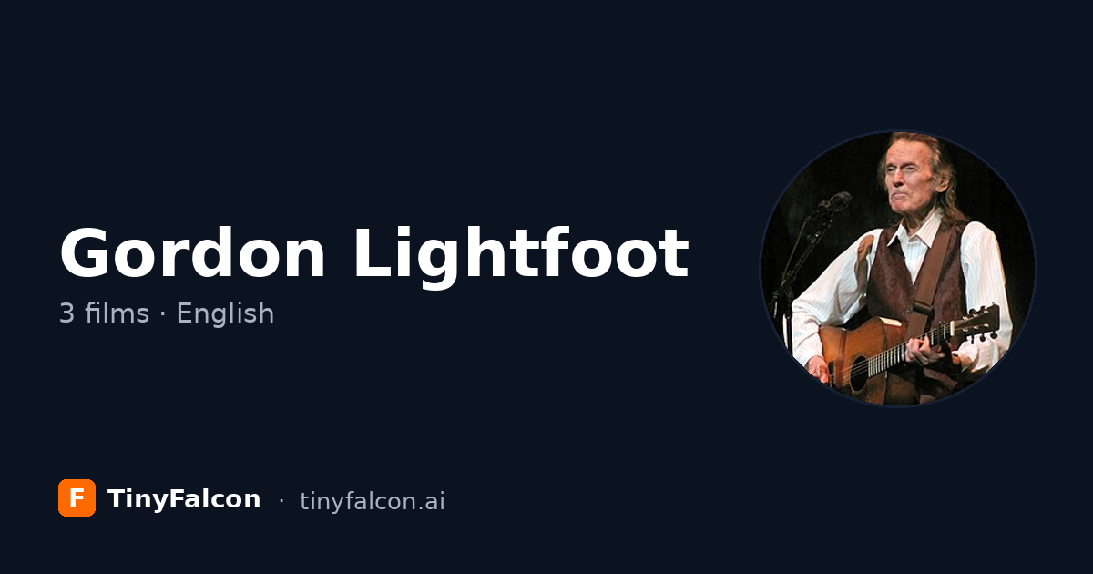 Gordon Lightfoot