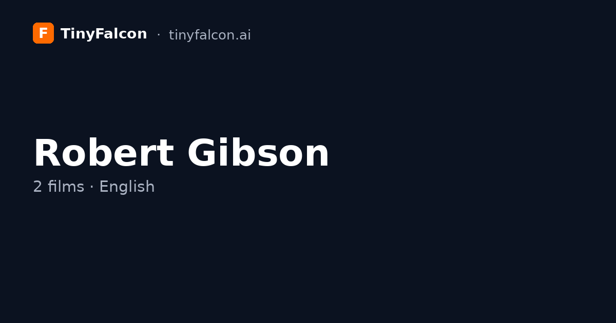 Robert Gibson