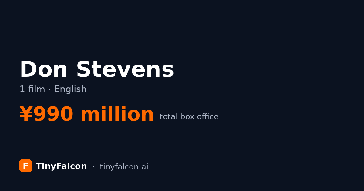 Don Stevens