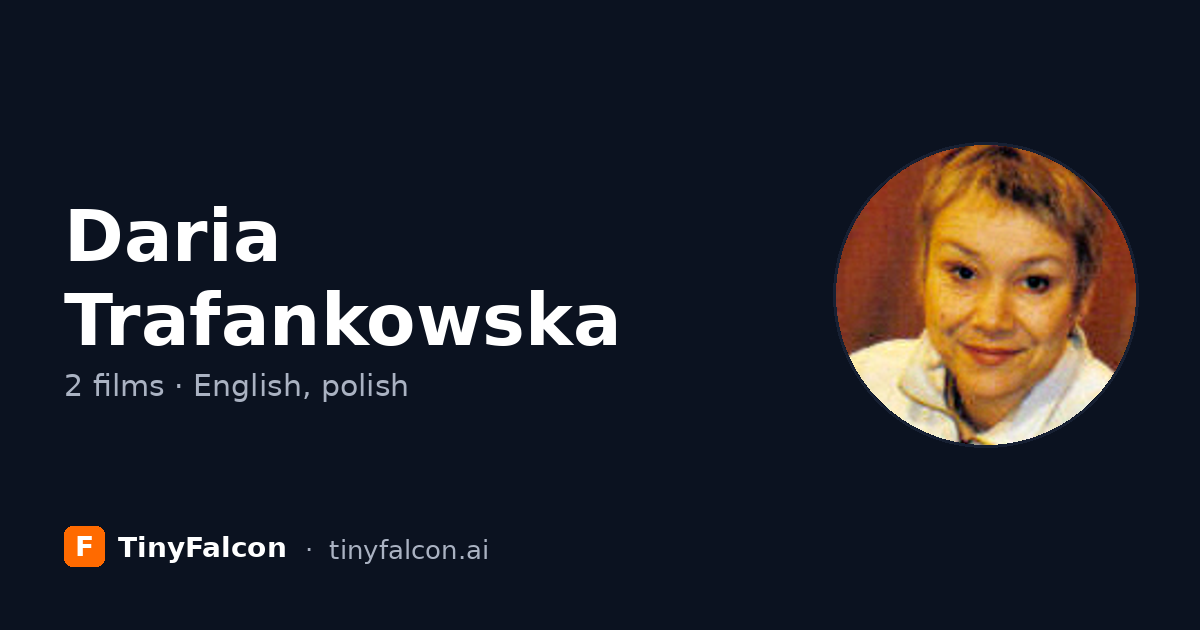 Daria Trafankowska