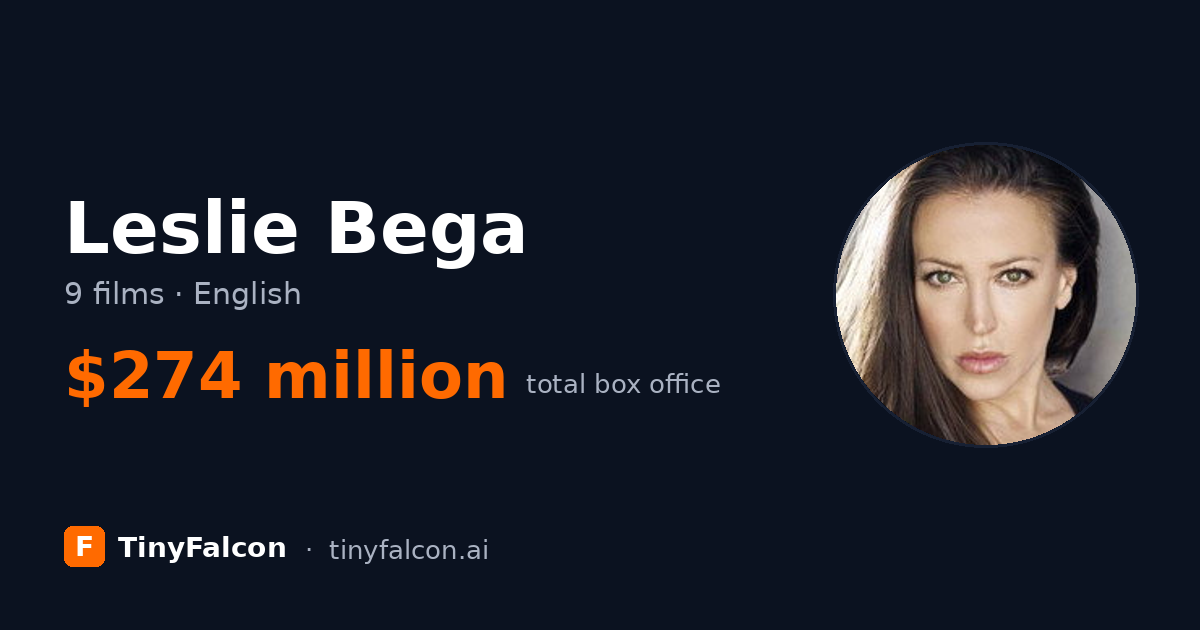 Leslie Bega