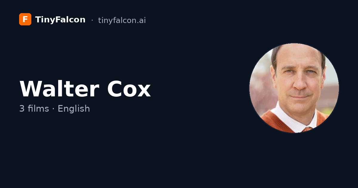 Walter Cox
