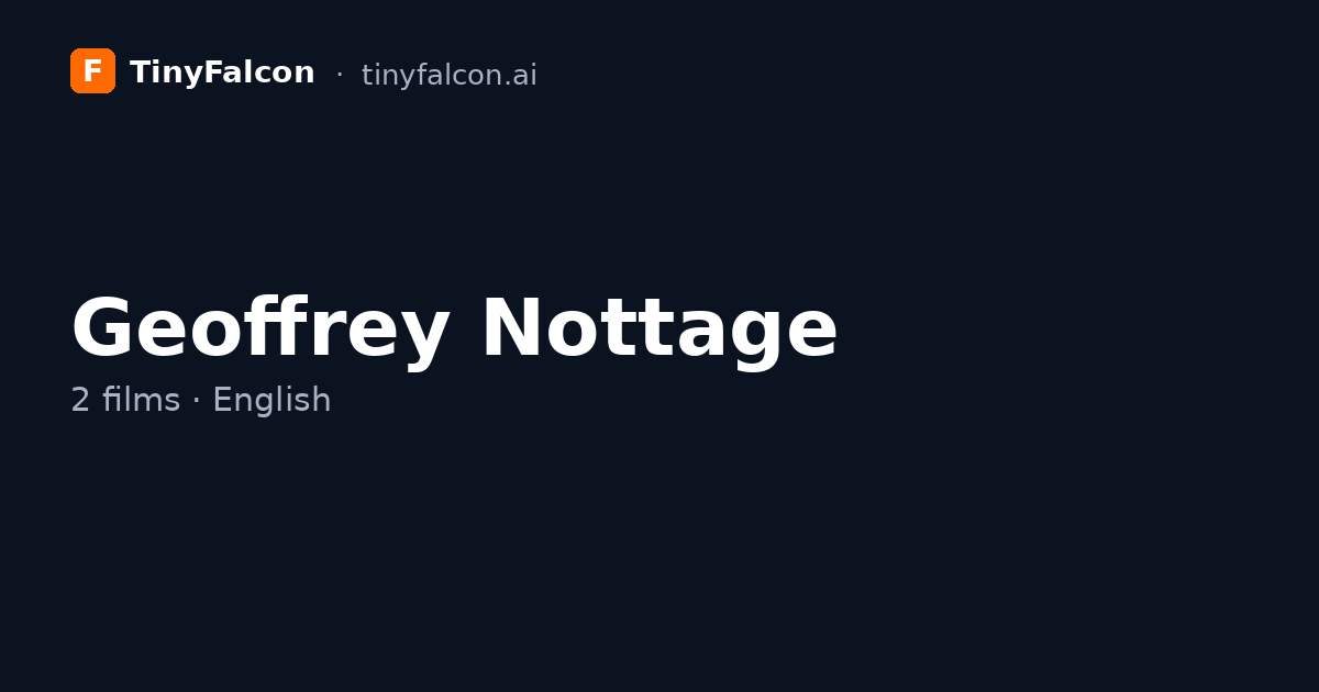 Geoffrey Nottage
