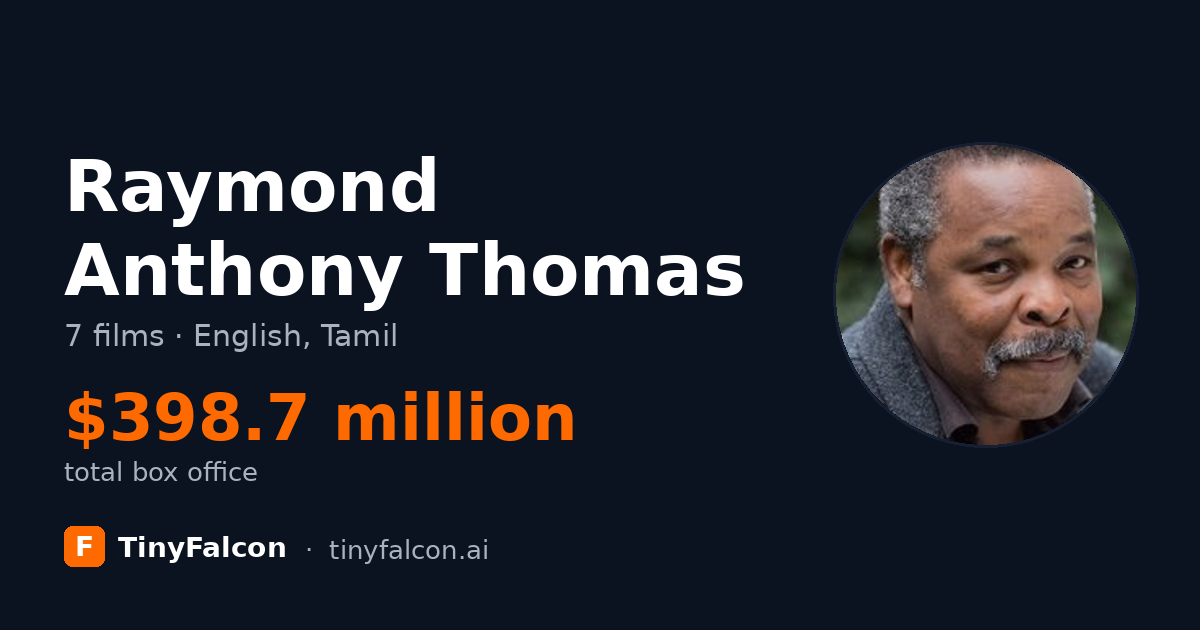 Raymond Anthony Thomas