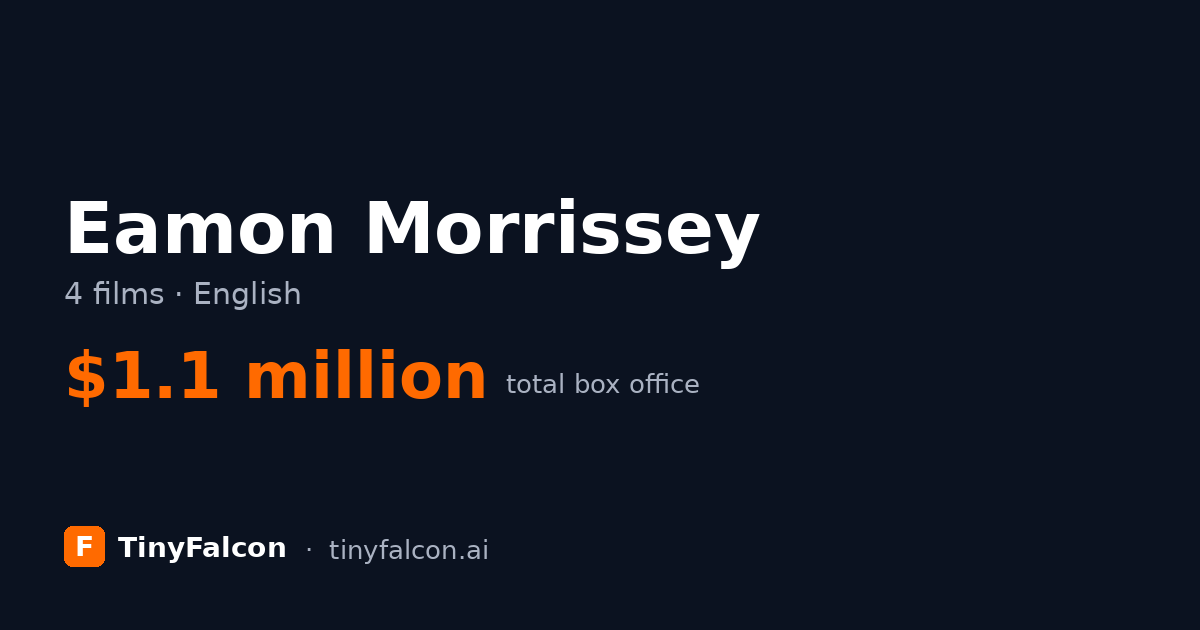 Eamon Morrissey