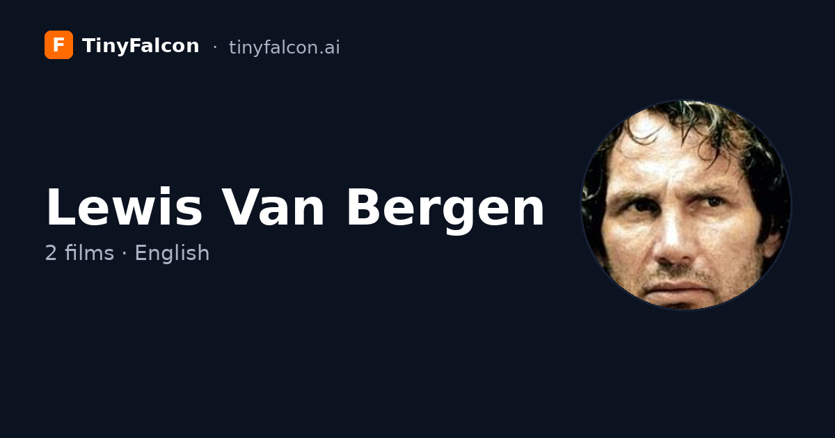 Lewis Van Bergen