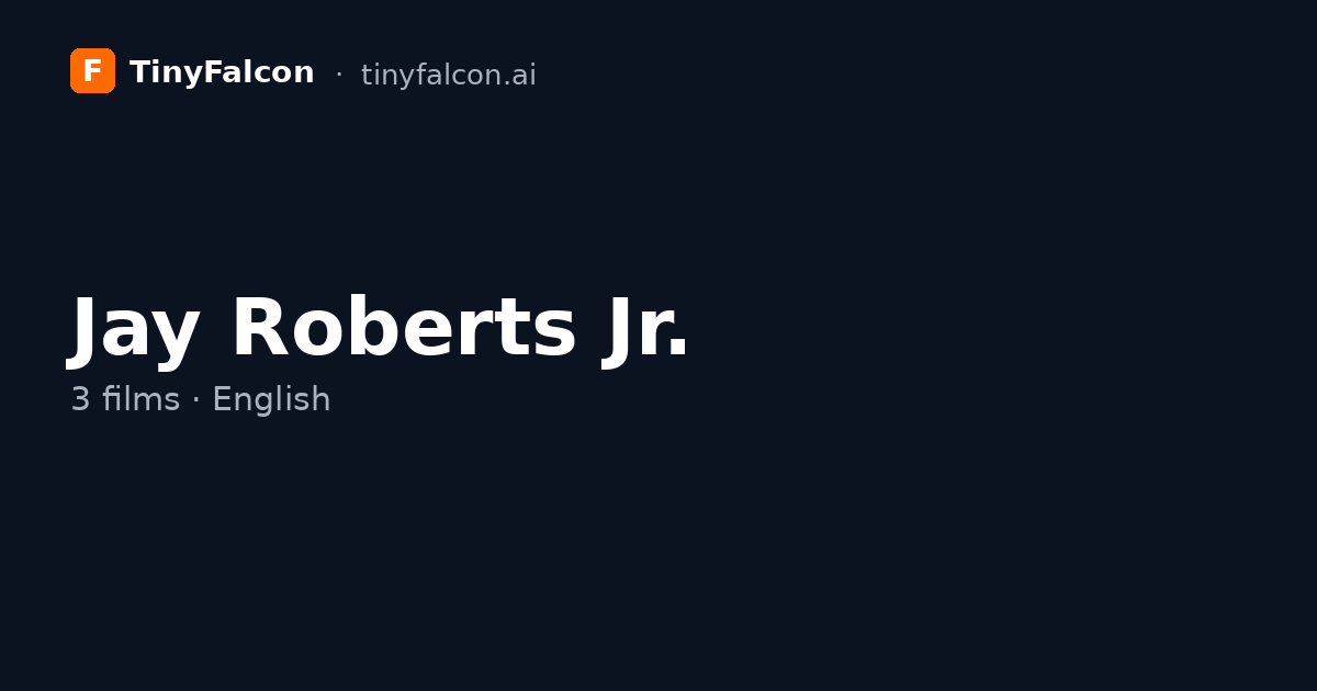 Jay Roberts Jr.