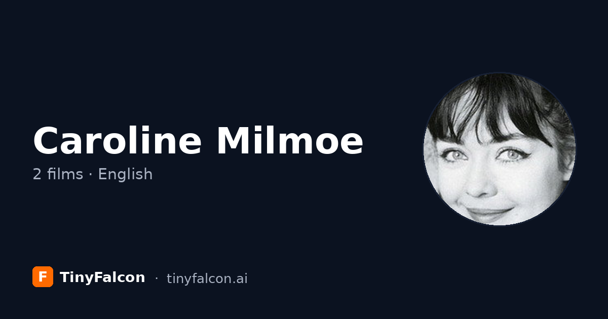Caroline Milmoe