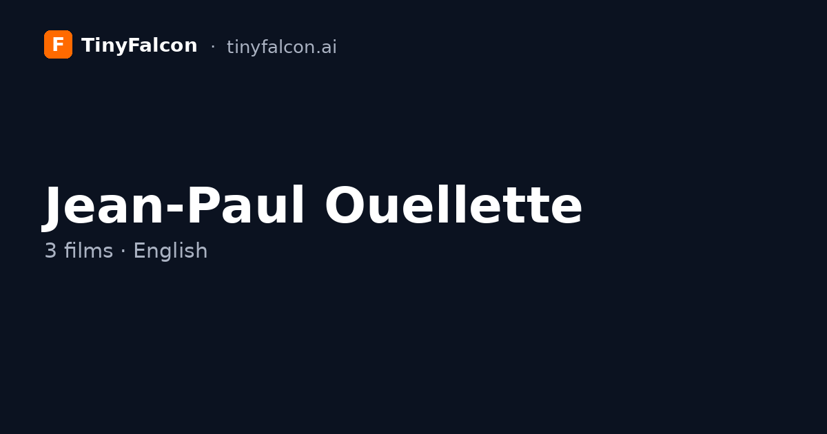 Jean-Paul Ouellette