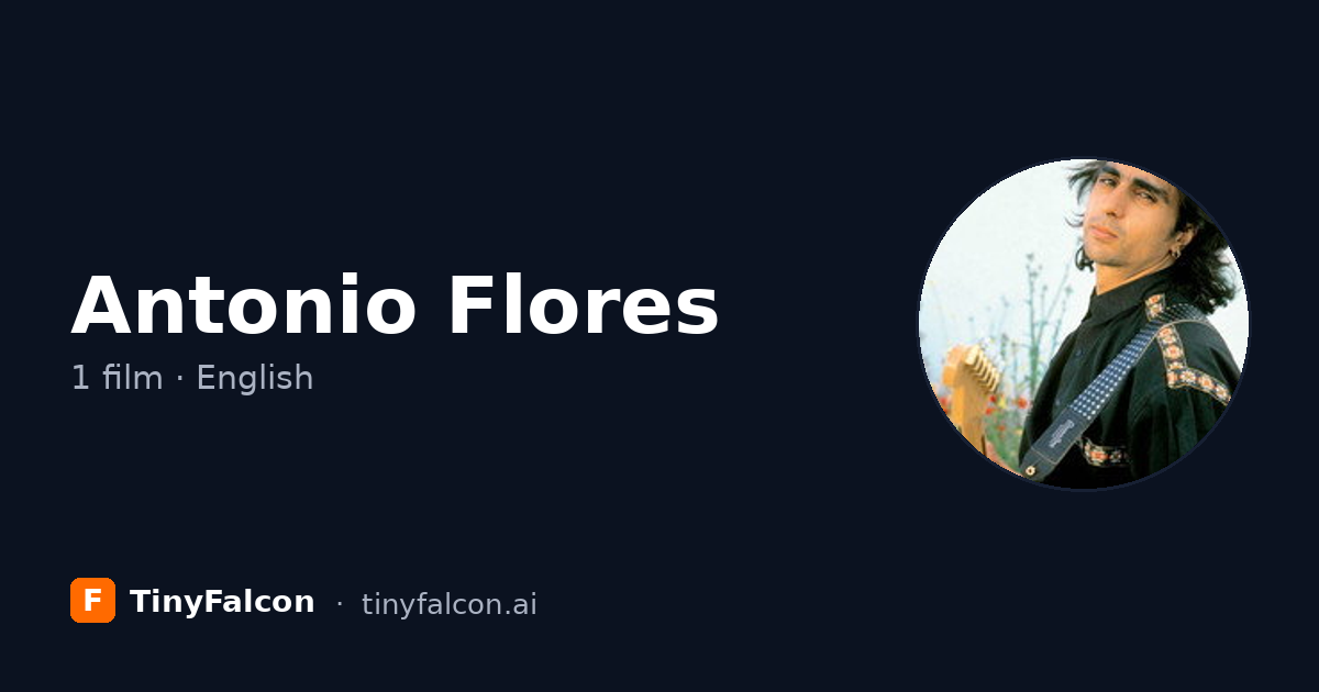 Antonio Flores