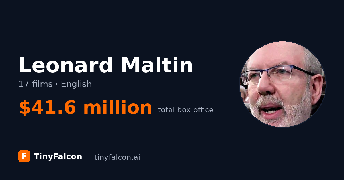 Leonard Maltin