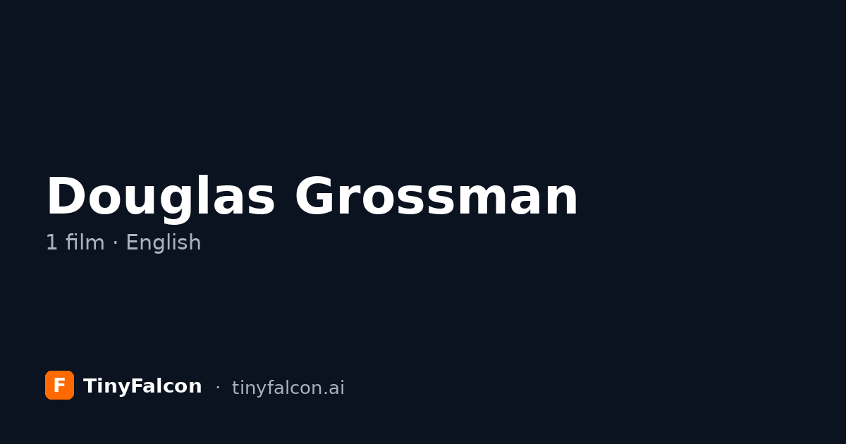 Douglas Grossman