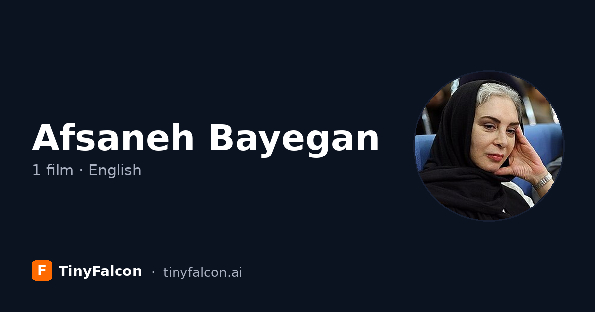 Afsaneh Bayegan